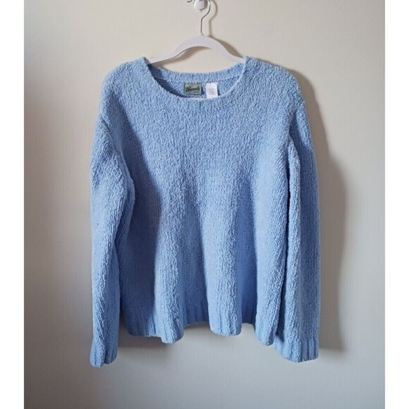 Penmans Sweaters - Penmans Pullover Sweater Long Sleeve Scoop Neck Blue Size 24W